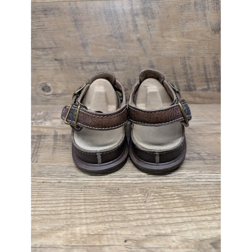 Vintage Dr Martens 8092 Fisherman Sandals Brown Leather US 9 UK 8 England